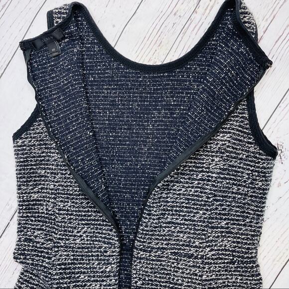 J. Crew black and cream fit and flare woven material dress - Picture 14 of 14